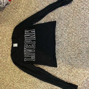 Long leave love pink shirt